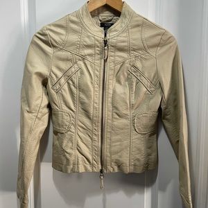 Alfani Petite faux leather jacket 2P
